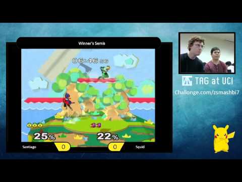 ZSB7 Winners Semis - Squid (Falco) vs Santiago (Sheik) - SSBM