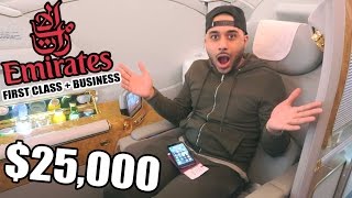 MY $15,000 Business CLASS AIRPLANE EXPERIENCE!!