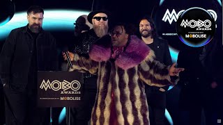 Skindred | Best Alternative Music Act acceptance speech at the #MOBOAwards | 2024