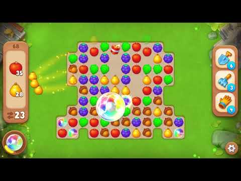 Gardenscapes - Level 68 @Games4Fun✅