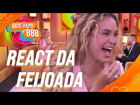 🫘 🤣 SARAH ANDRADE REAGE AO 'TEMPERO' DA FEIJOADA DE EDILSON CAPETINHA | BATE-PAPO BBB | BBB 26