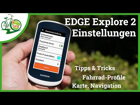 Garmin EDGE Explore 2 🚴 Einstellungen verständlich erklärt 🏁 Tipps & Tricks für Navigation & Profile