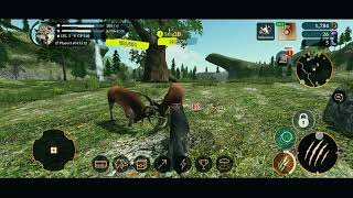 Realistic Wolf Gameplay 🐺 | Open World Animal Game #bome #birdtrend #gaming 