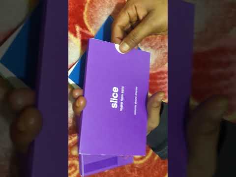Slice Credit Card Unboxing 2023 2% off On all Shopping or Petroleum