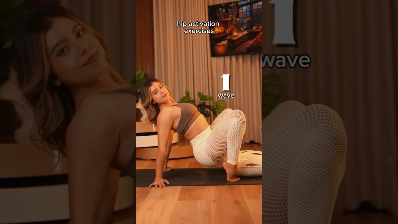 Work your hips! 💪🏻 #yogapractice #exercise #mobility