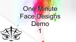Face Painting One-Minute Line Busters Demo