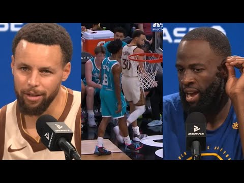 Steph Curry and Draymond sound off on the way Hornets were guarding Steph "Gimmicky D"