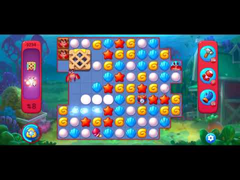 Fishdom Hard level 9234 no boosters フィッシュダム