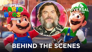 Jack Black's Take on the World of Mario Bros. 🍄 | The Super Mario Bros. Movie | Behind the Scenes