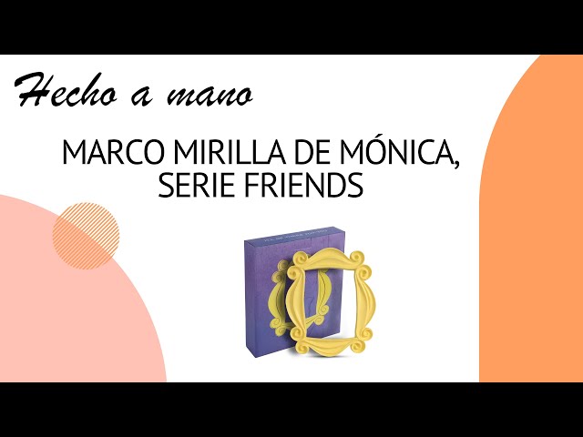 Vídeo relacionado con HANDMADE WITH LOVE BY FATIMA Marco de la mirilla para la puerta. Réplica artesanal para tu entrada, como la que tenía en la serie Monica y Rachel. For your best friends