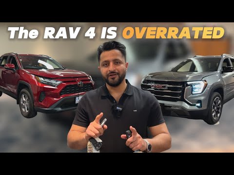 GMC Terrain VS Toyota Rav 4 || Walk around Review and Interior