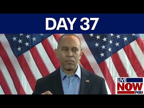Video | Rep. Jeffries addresses Pelosi’s retirement, ongoing shutdown