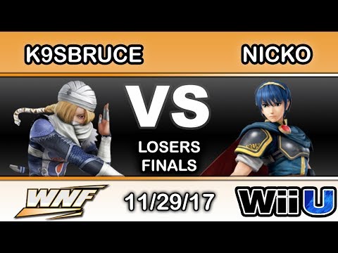 WNF 4.5 - K9sBruce (Sheik) Vs. FAD | Nicko (Marth) - Losers Finals