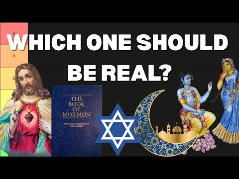 Ranking Religions By How Much I Hope They’re True (Tier List)