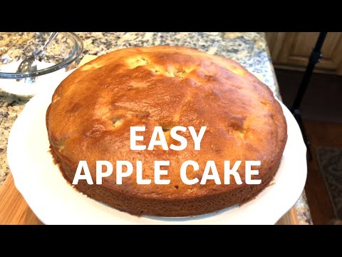 Easiest Apple Cake Recipe - Super Soft and Delicious...