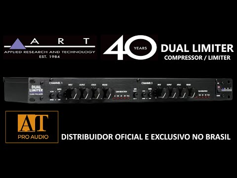 ART DUAL LIMITER MODEL 522 COMPRESSOR / LIMITER  - AT PROAUDIO BRASIL