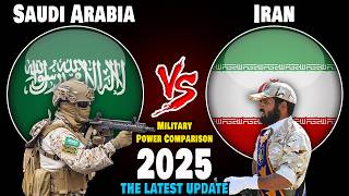 Saudi Arabia vs Iran Military Power Comparison 2025 | Iran vs Saudi Arabia Military Power 2025