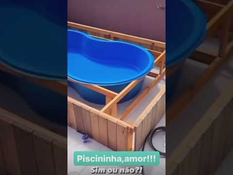 Water tank turned into a pool #foryou #fy #cleaning #satisfying #viral #pool #swimming pools #sat...