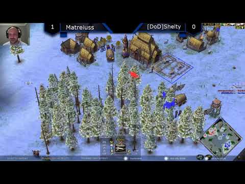 Matreiuss vs Shelty - Age of Mythology: The Titans (Game 2)