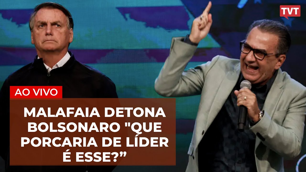#AOVIVO Malafaia detona Bolsonaro "porcaria de líder” | Comissão do Senado aprova Galípolo para o BC