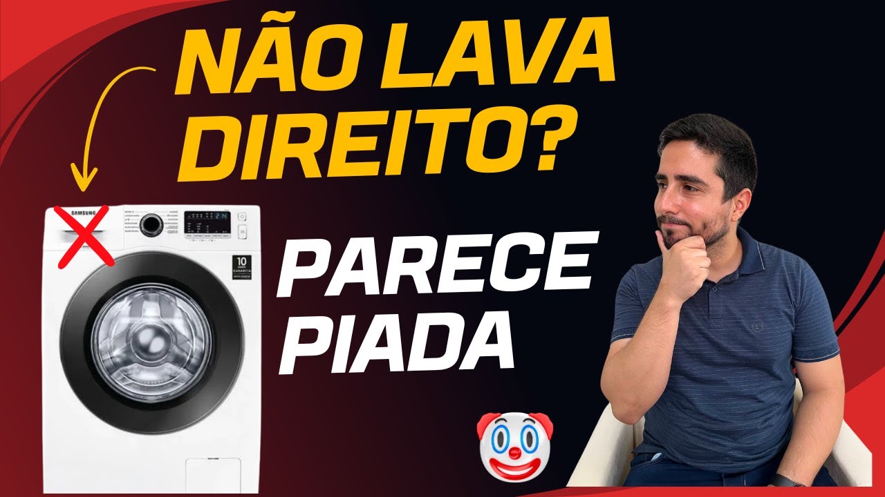 Só Quem Usa Sabe: Lavadora Samsung WW11J é boa mesmo? Vale a Pena? [Opinião Real]