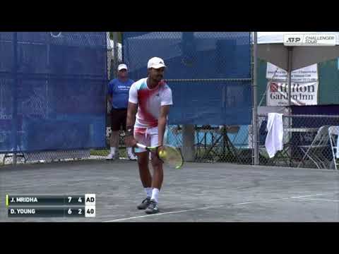 Highlights: Jonathan Mridha - Donald Young, Tallahassee Challenger 2022