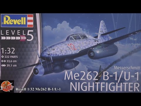 Revell 1/32nd Me262 B-1/U-1 review