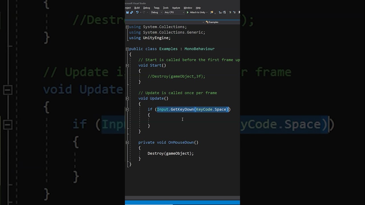 Unity Easy Keyboard Input - Unity C# Scripting Tutorial