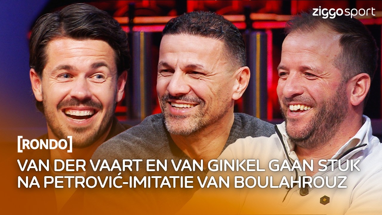 Khalid Boulahrouz met een geweldige imitatie van Željko Petrović! 🤣 | Rondo 20/04/2026