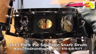 Video thumbnail for Pork Pie Squealer Snare 5x12 - The Drum Shop North Shore by Nate Morrison Drums
