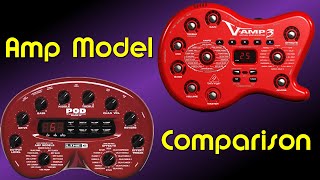 Video thumbnail for Line 6 POD 2.0 & Behringer V-Amp 3 -- Amp Model Comparison by Chris Benton