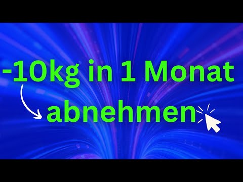 10kg in 1 Monat abnehmen - Nimm jetzt endlich richtig 10 Kilos in 4 Wochen ab und das mit System