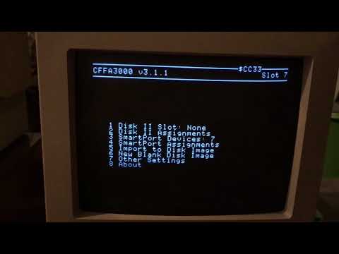 Apple IIe Analyst software debugger trace of CFFA3000 firmware