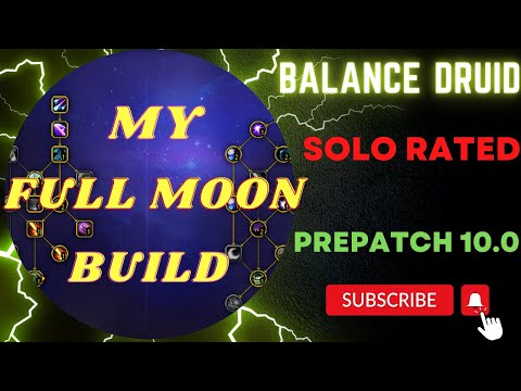 MY BALANCE DRUID BUILD FOR PVP | Solo Rated Shuffle | DRAGONFLIGHT PREPATCH
