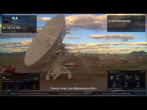 Very Large Array radio telescope live cam