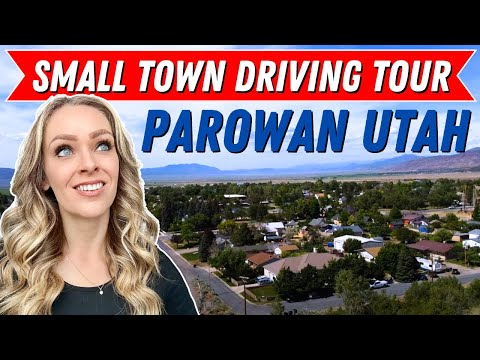 Driving Tour of Small Town In Utah | Parowan Utah
