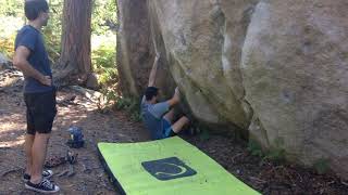 Video thumbnail: Duroxmanie, 6c+ (sit). Fontainebleau