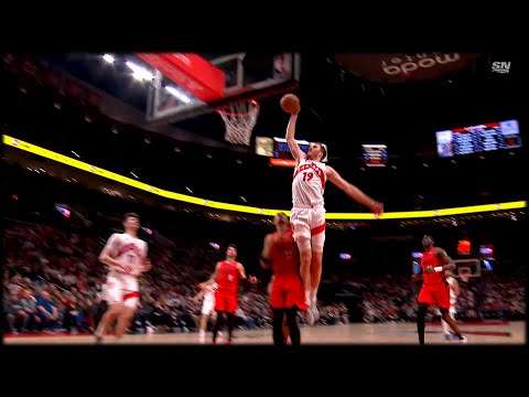 Jakob Poeltl SHOCKS THE ENTIRE Raptors Bench 😱