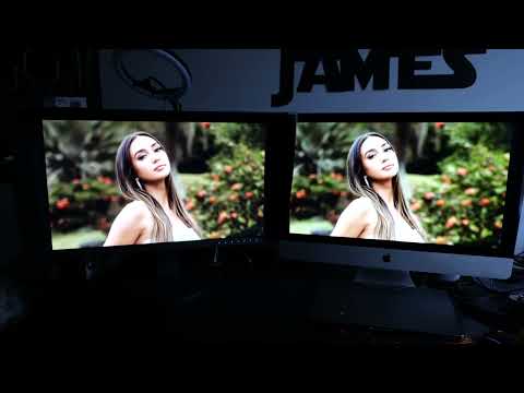 Eizo ColorEdge CS2740 im Vergleich zu Apple iMac 5K