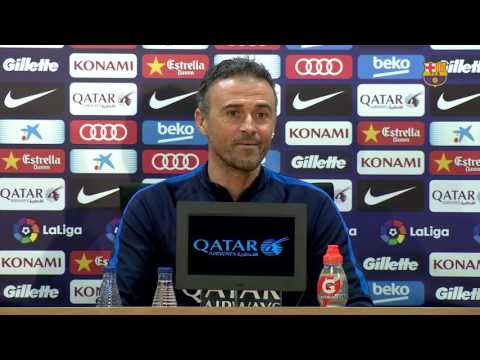 Luis Enrique: “Real Sociedad is one of the teams with the most attacking options”