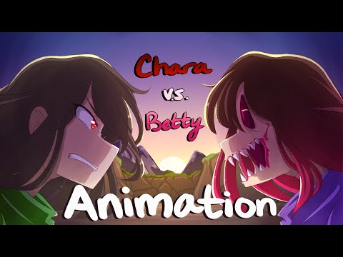 Betty Vs Chara | Glitchtale Fight Fan-Animation (Glitchtale Anniversary)