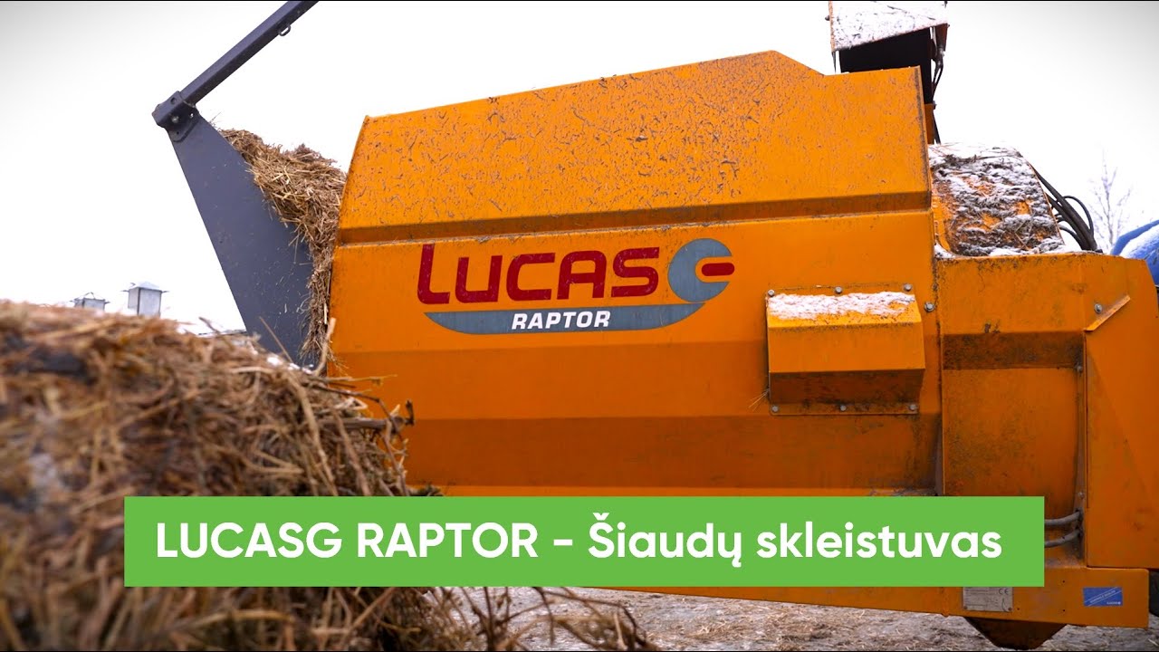 Agrokoncerno technika - LucasG02_01A - Raptor Skleistuvas ANONSAS
