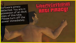 GTA Liberty City Stories Anti Piracy Screen