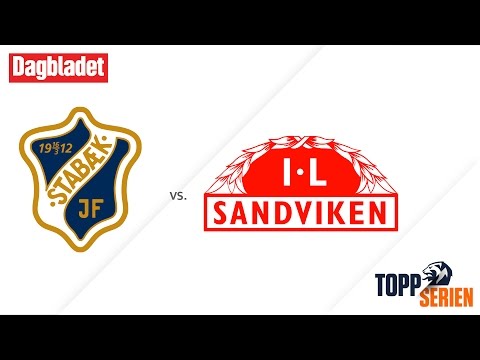 Stabæk - Sandviken. Toppserien 2017, 6. runde