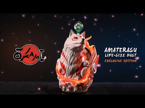 First 4 Figures: Unboxing the Ōkami - Amatersu Life-Size Bust Exclusive Edition