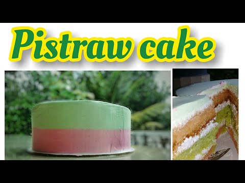 #pistrawcake pistraw cake decoration ideas | simple decoration