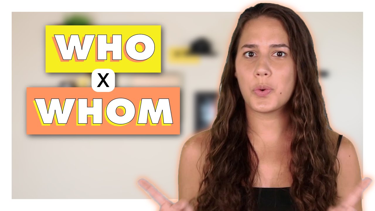 WHO x WHOM: entenda a DIFERENÇA e quando usar cada um | #InglesdaLuiza