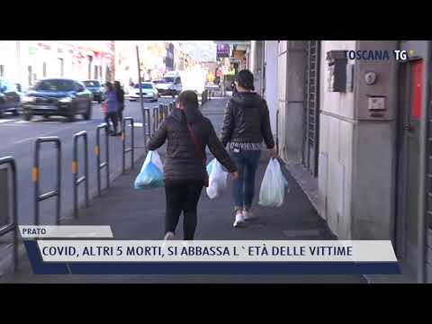 2021-04-09 PRATO - COVID, ALTRI 5 MORTI, SI ABBASSA L'ETÀ DELLE VITTIME