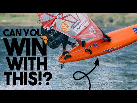 Can an OLDSCHOOL Windsurfing Board WIN in modern RACING? | WindsurfLife Ep. 15