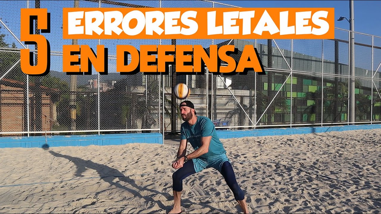 Los 5 Errores Más comunes de un Defensa en Voleibol de Playa